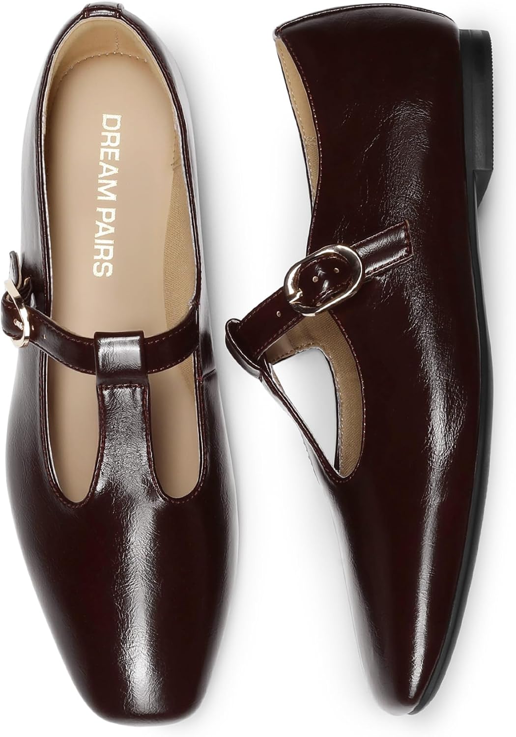 Detalle de DREAM PAIRS T-Strap Mary Jane Flats