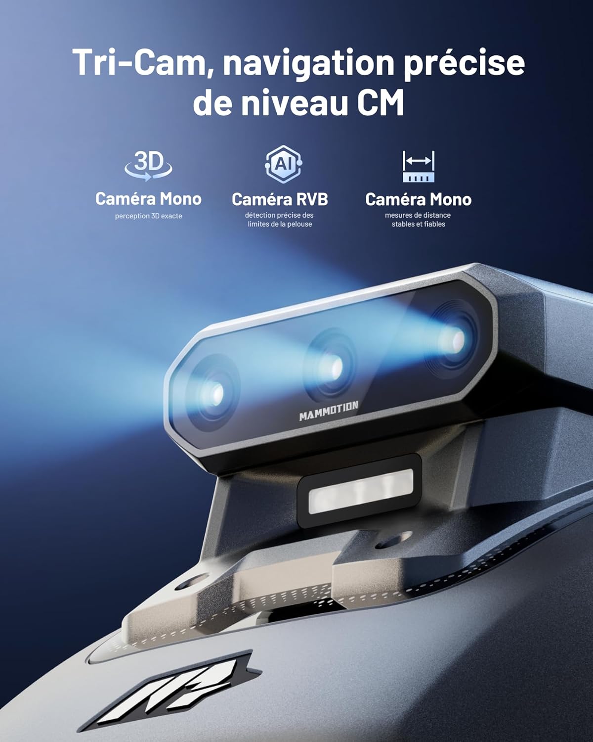 Thumbnail 2 de MAMMOTION YUKA Mini 2 500 Tondeuse Robot avec Garage Standard