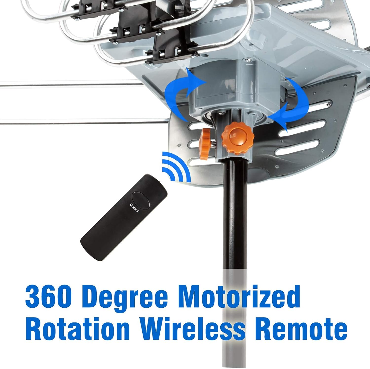 Detalle 2 de Five Star Outdoor HDTV Antenna 150 Mile Long Range with 360° Rotation