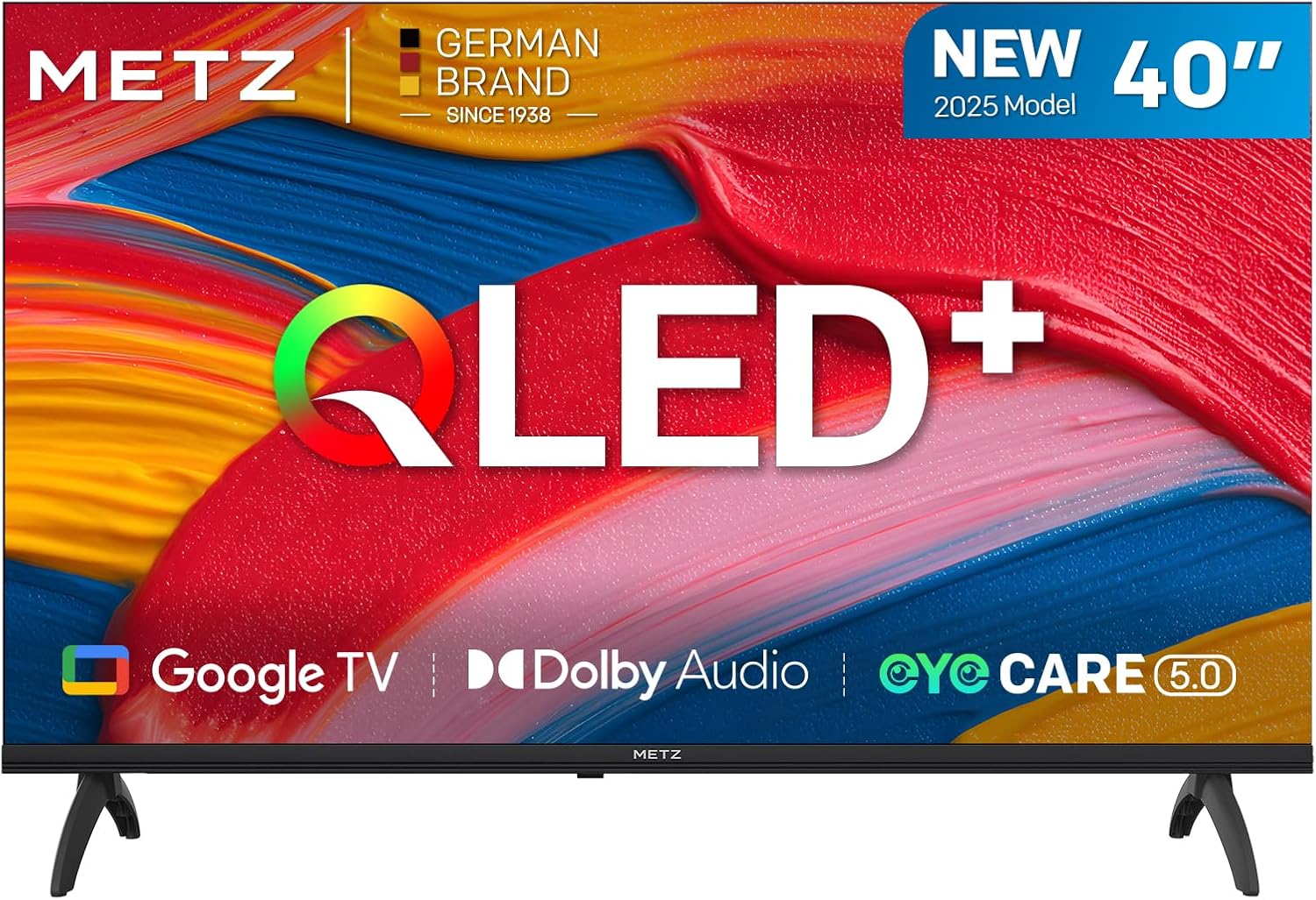 Detalle de Metz 40" QLED Smart TV Google HDR10 Dolby Bluetooth