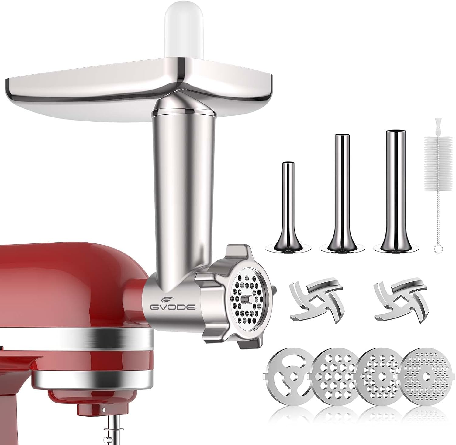 Detalle de GVODE Meat Grinder Attachment, Metal