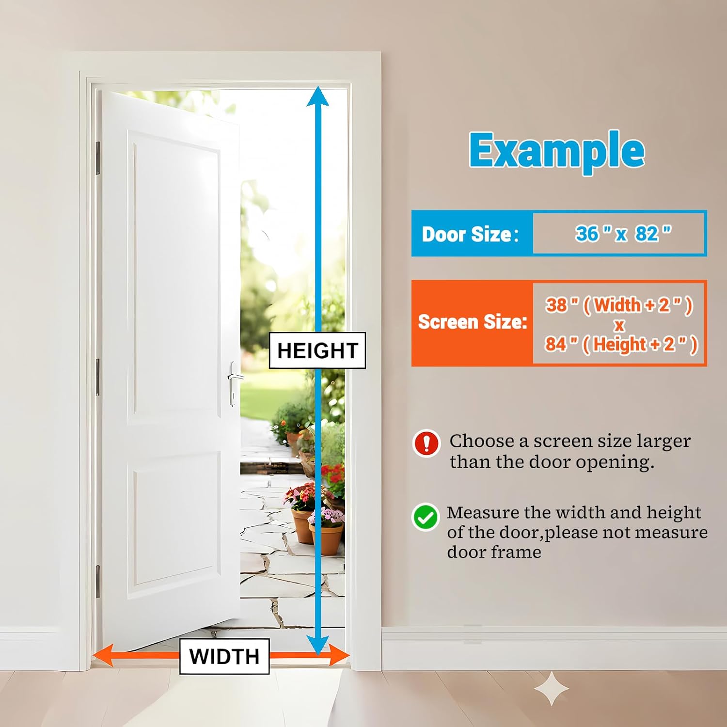 Detalle 2 de CANLENE Premium Magnetic Screen Door 1-pack ๐ช