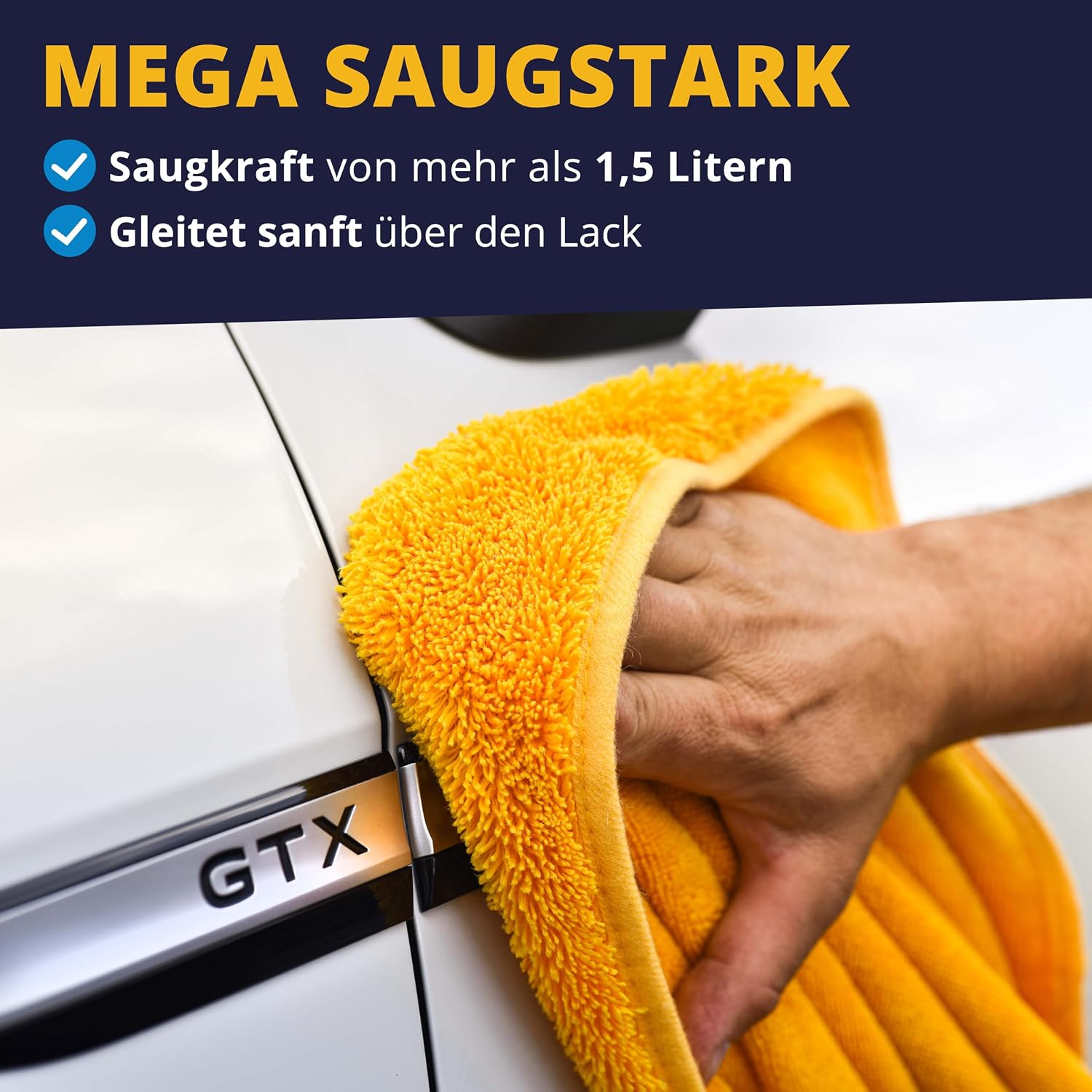 Detalle 2 de LICARGO Auto Trockentuch XXL 90x60 cm