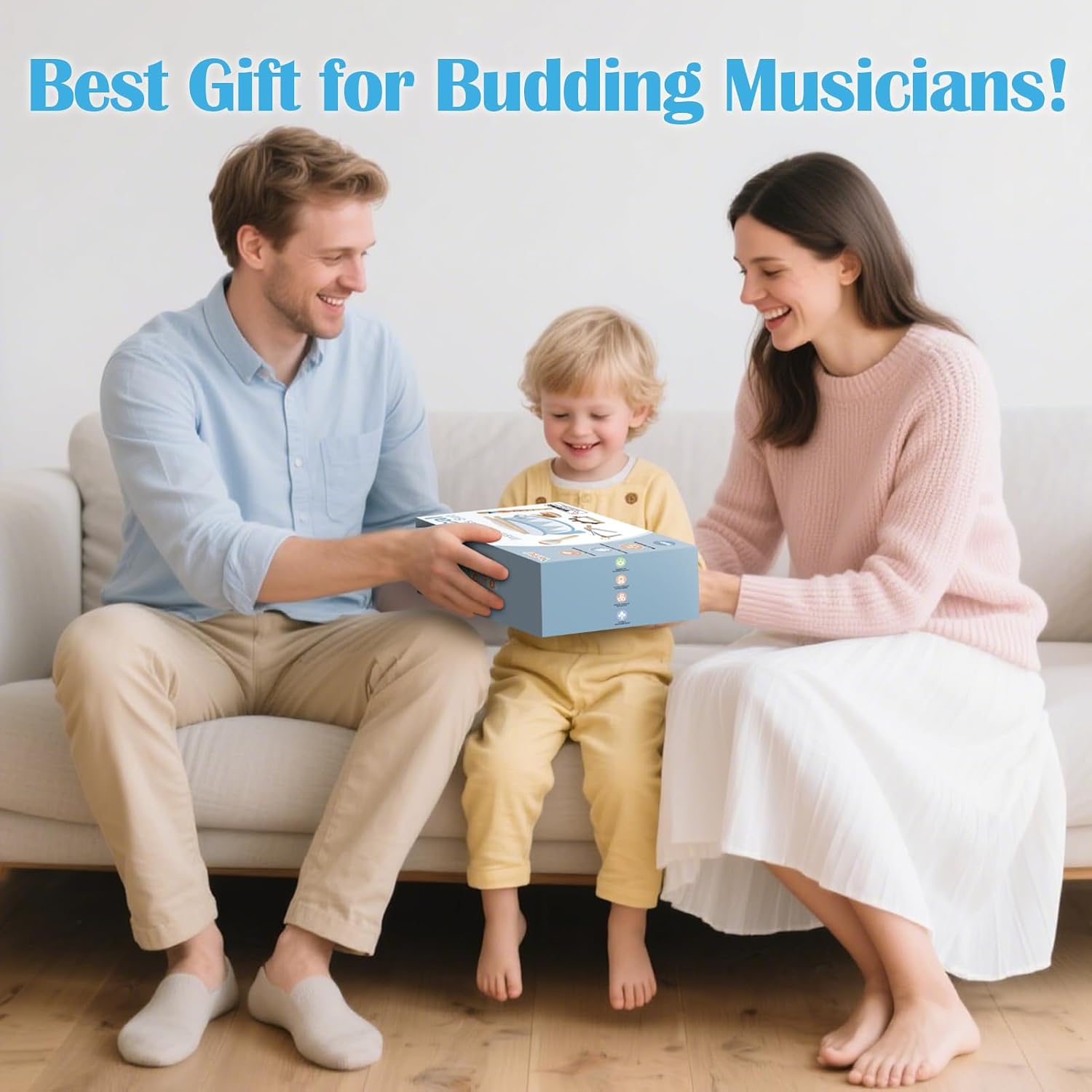 Thumbnail 5 de Musikinstrumente Kinder Trommel 6 in 1 – Holzspielzeug Montessori Set