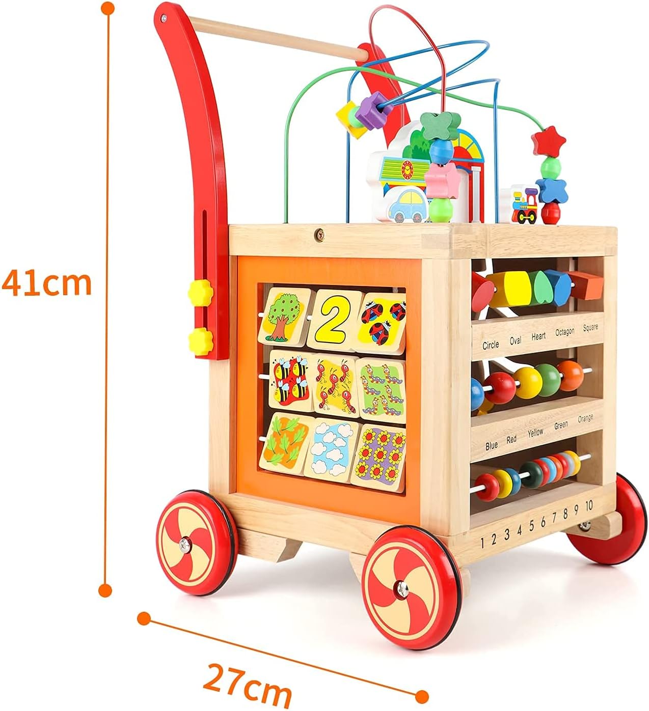 Thumbnail 6 de Wondertoys wooden activity cube