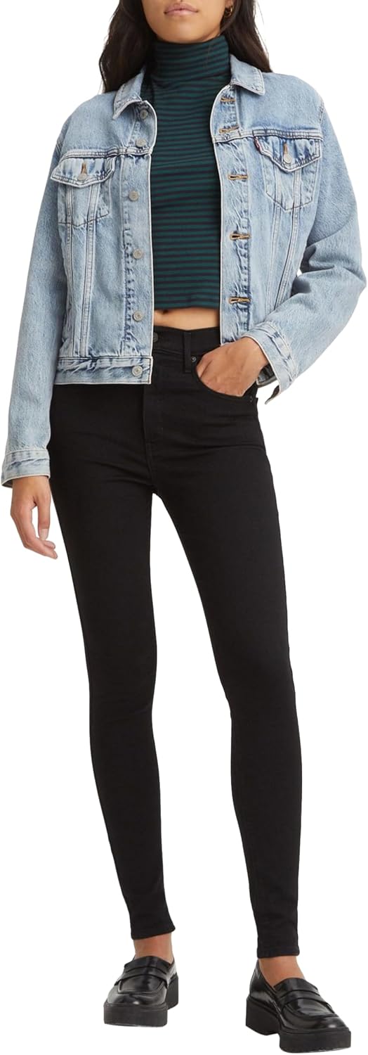 Levi's Mile High Super Skinny-jeans för dam med kroppsnära passform