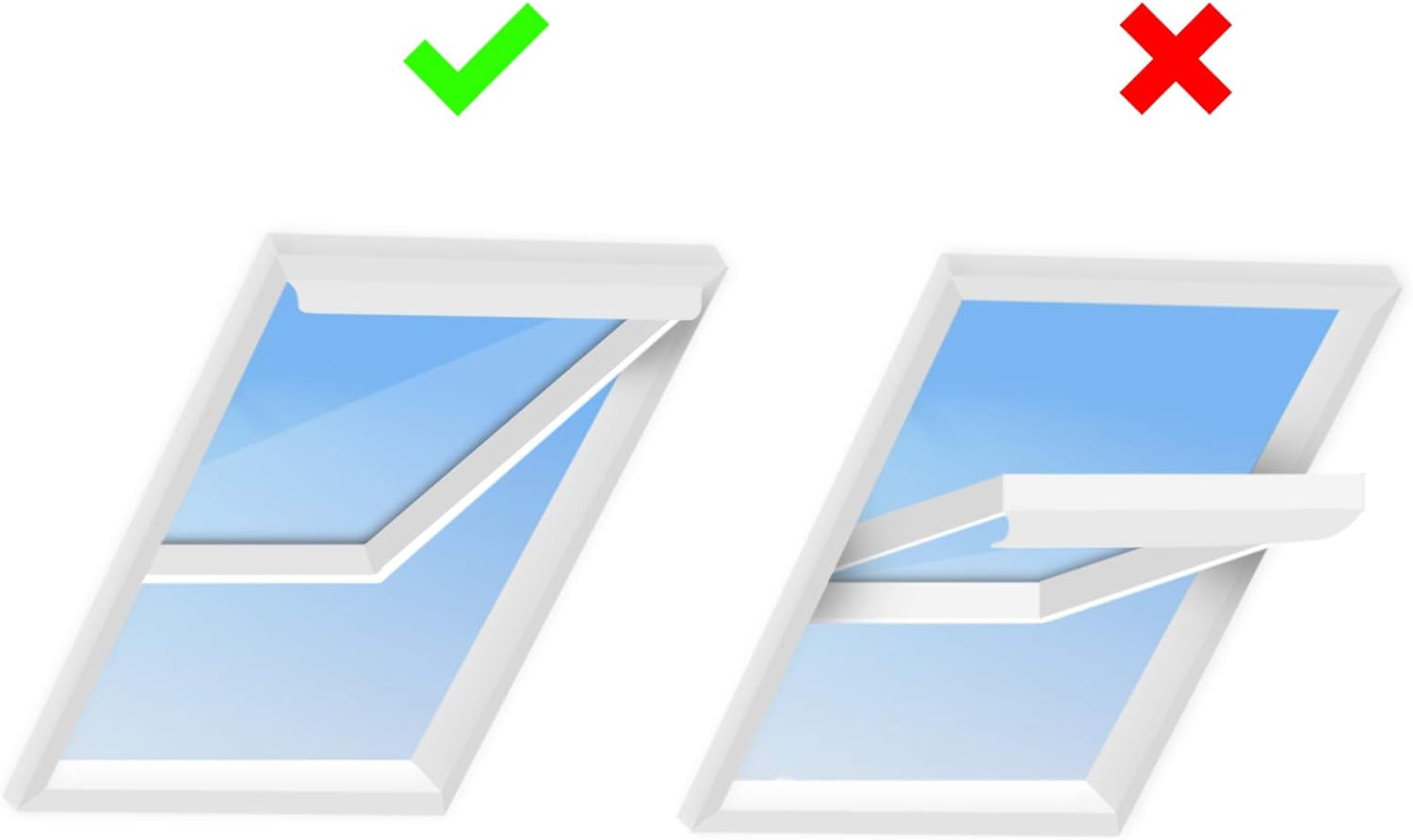 Detalle de HOOMEE Fensterabdichtung für Mobile Klimageräte – 400 cm Umfang, einfache Montage