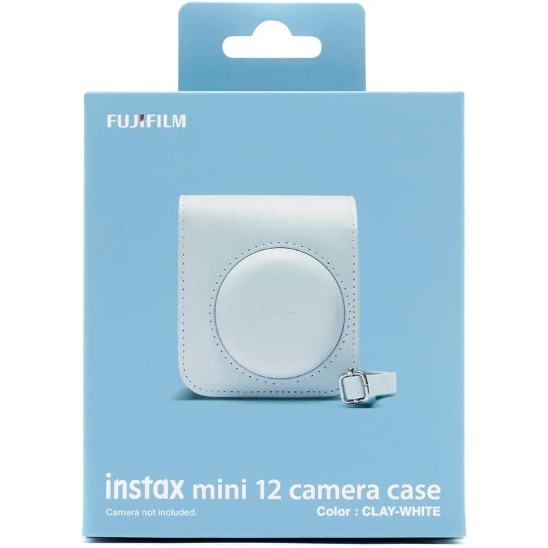 Detalle de Fujifilm Funda Blanca para Cámara Instax Mini 12