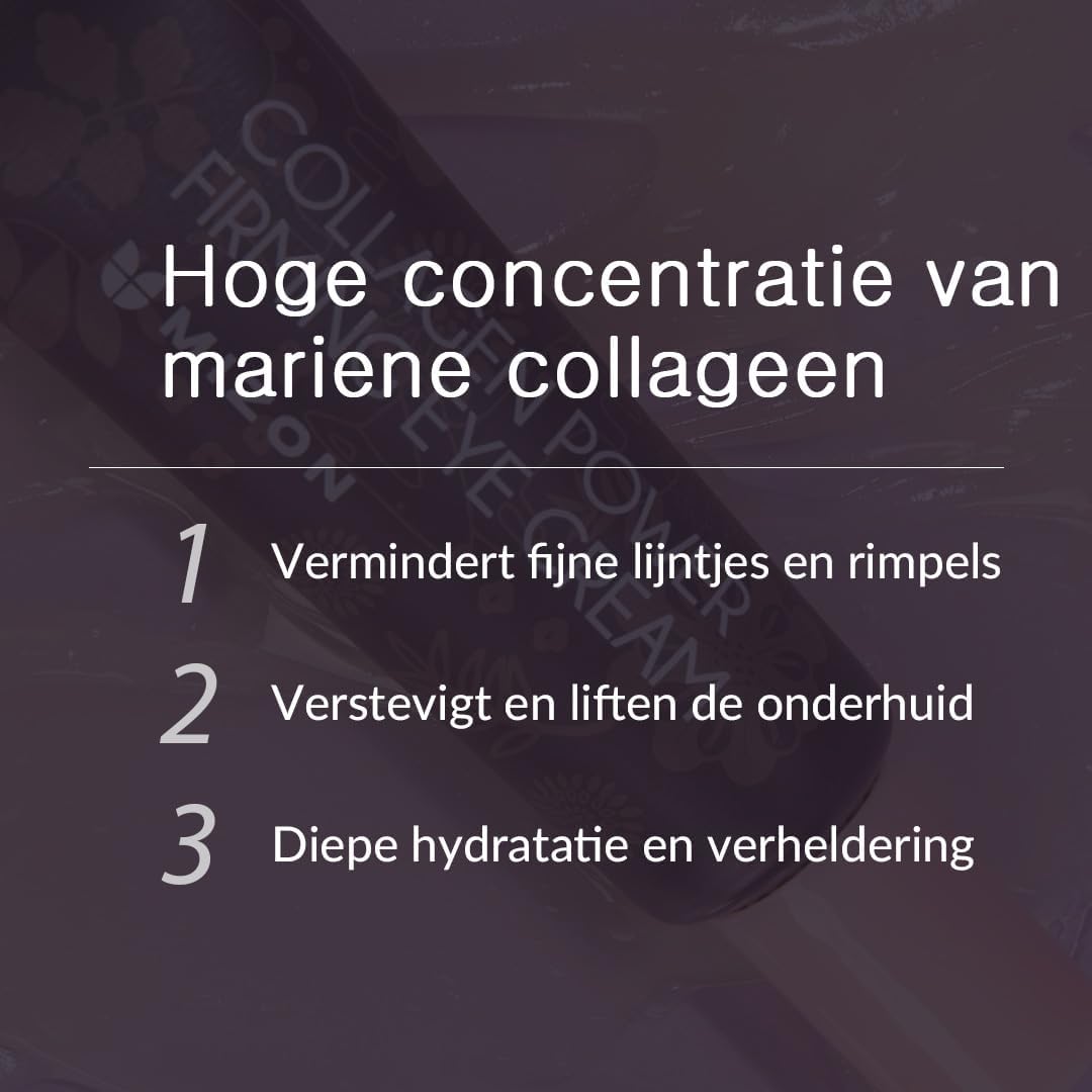 Detalle 2 de MIZON MZFIET Collagen Power Firming oogcrème met marien collageen