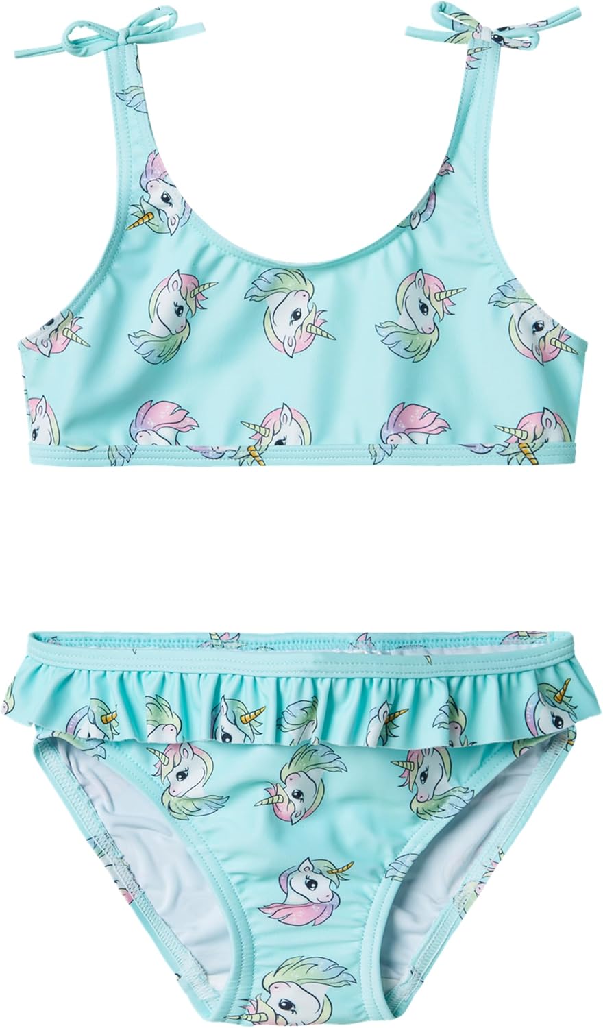 Detalle 2 de Name It Mädchen Bikini Box Nmfzanne – 1er Pack: Bademode für Kleinkinder