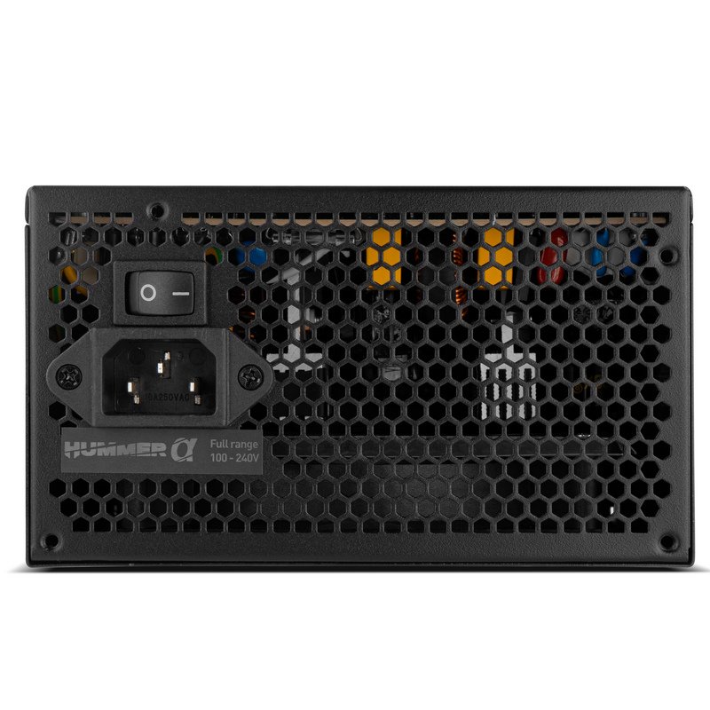 Detalle 2 de Nox Hummer Alpha 600W 80 Plus Bronze: fuente de alimentación eficiente y pensada para montar con calma