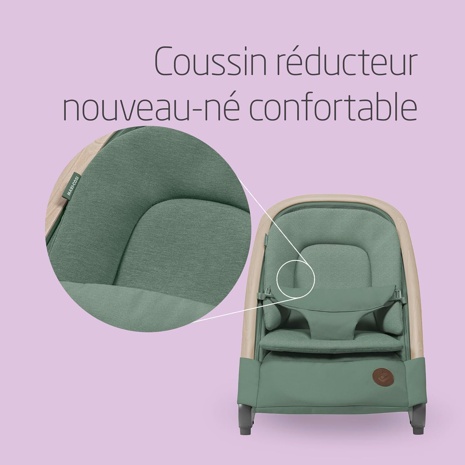 Thumbnail 2 de Maxi-Cosi Kori Chaise Transat Bebe 2-en-1 Essential Graphite (0-6 mois, jusqu’à 9 kg)
