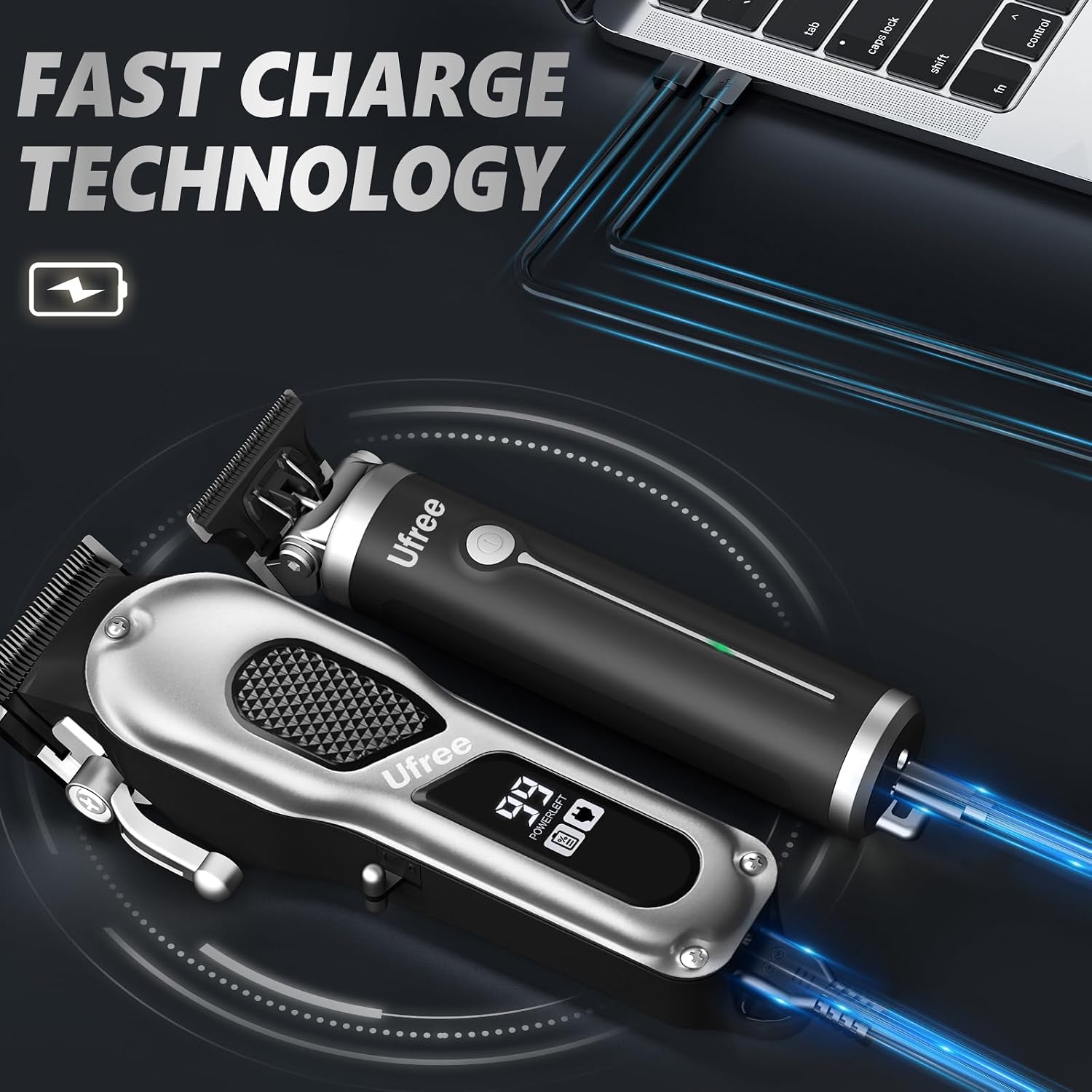 Detalle 2 de Ufree Hair Clippers 17-piece Kit ๐