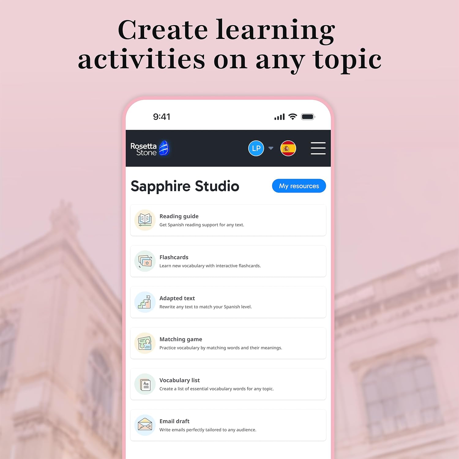 Detalle 2 de Rosetta Stone Sapphire Learning Software — 12-Month All-Languages Subscription