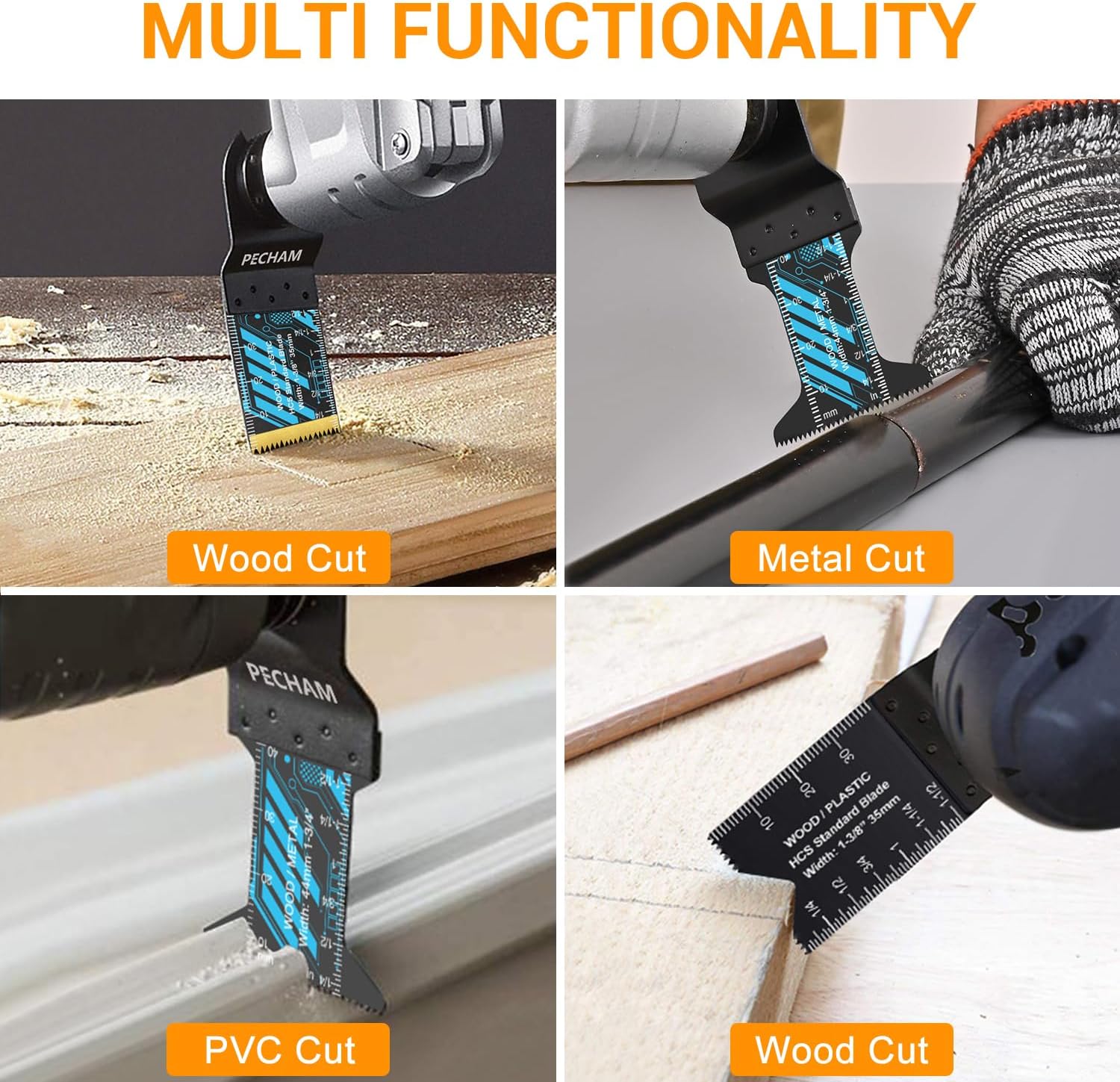 Thumbnail 4 de Multitool Sägeblätter 34-teilig für Holz