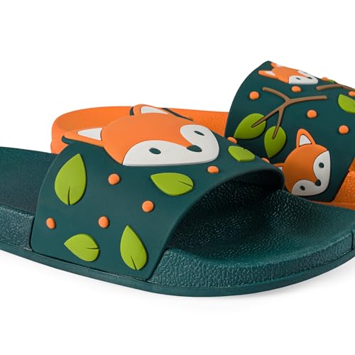 Detalle de Dedoles Badeschuhe Damen Herren Kinder Badesandalen lustige Designs – bunte, bequeme Slides für Sommer