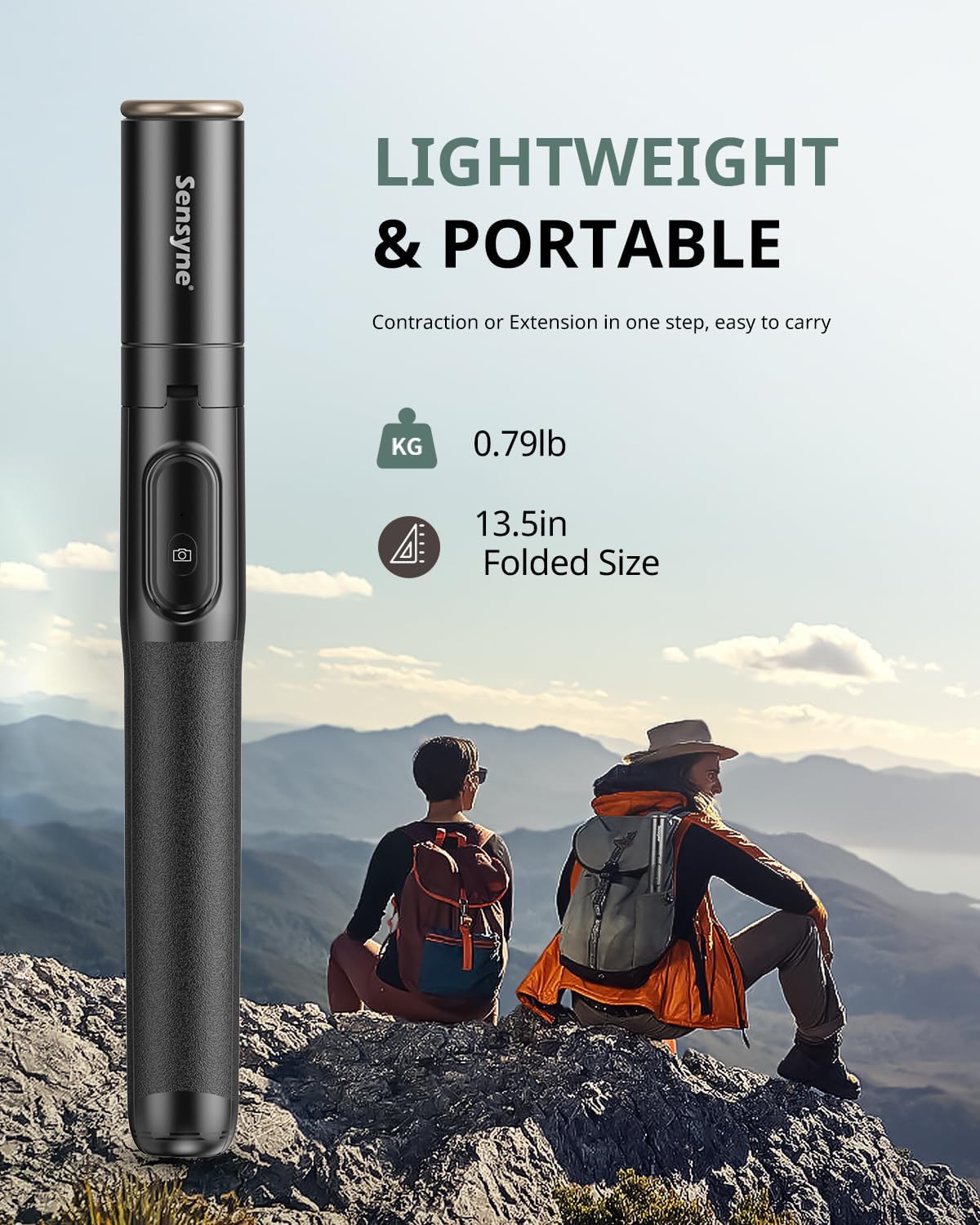 Thumbnail 5 de Sensyne 60" Phone Tripod with Wireless Remote
