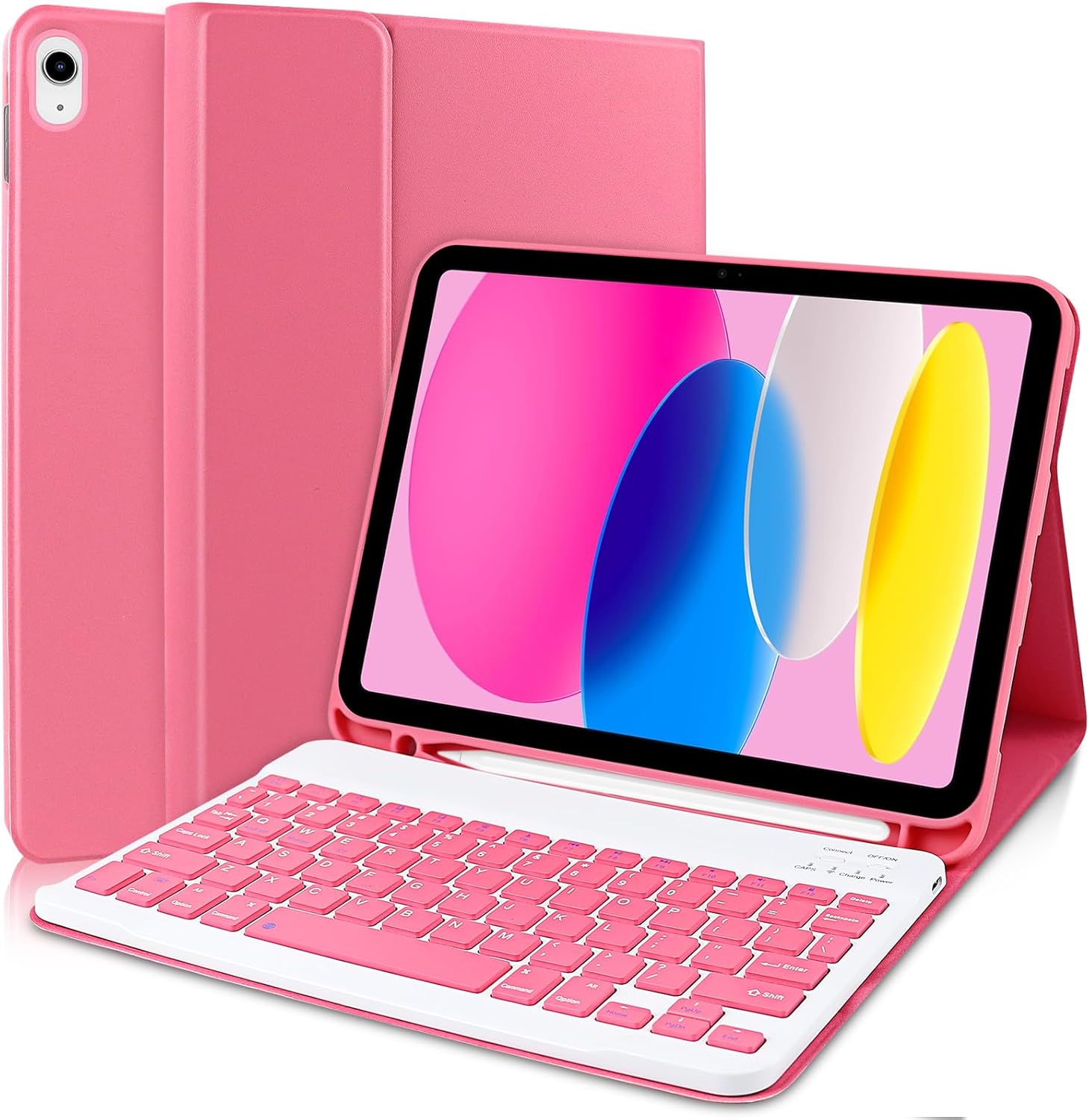 Detalle de AGARELE iPad Keyboard Case A16 11th Gen Pink