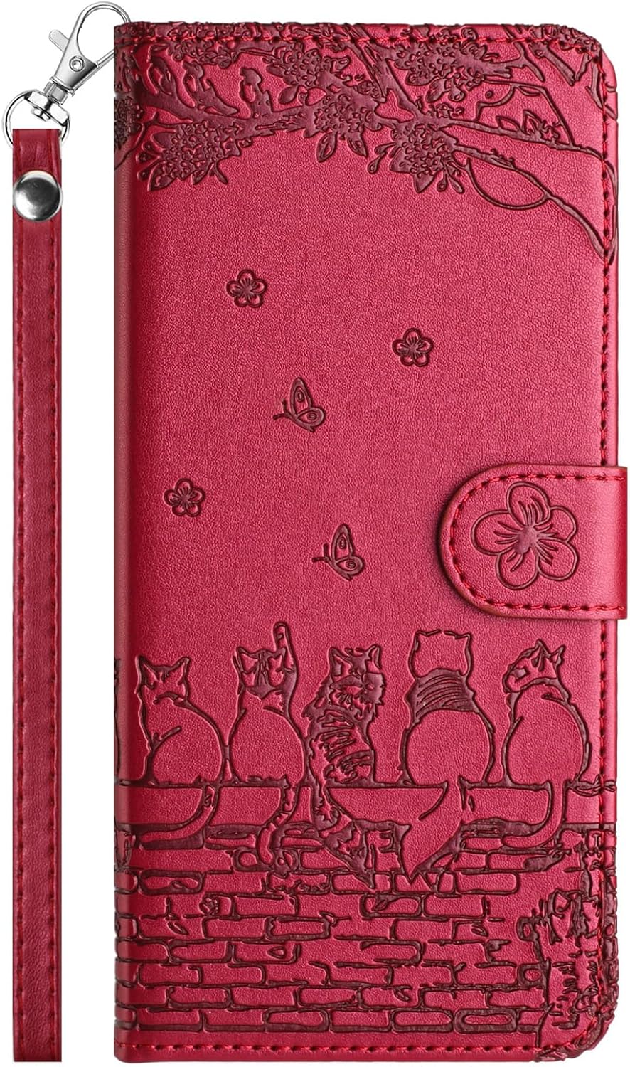 Detalle de FALUWONRU Galaxy A20e wallet case 5.8 inch
