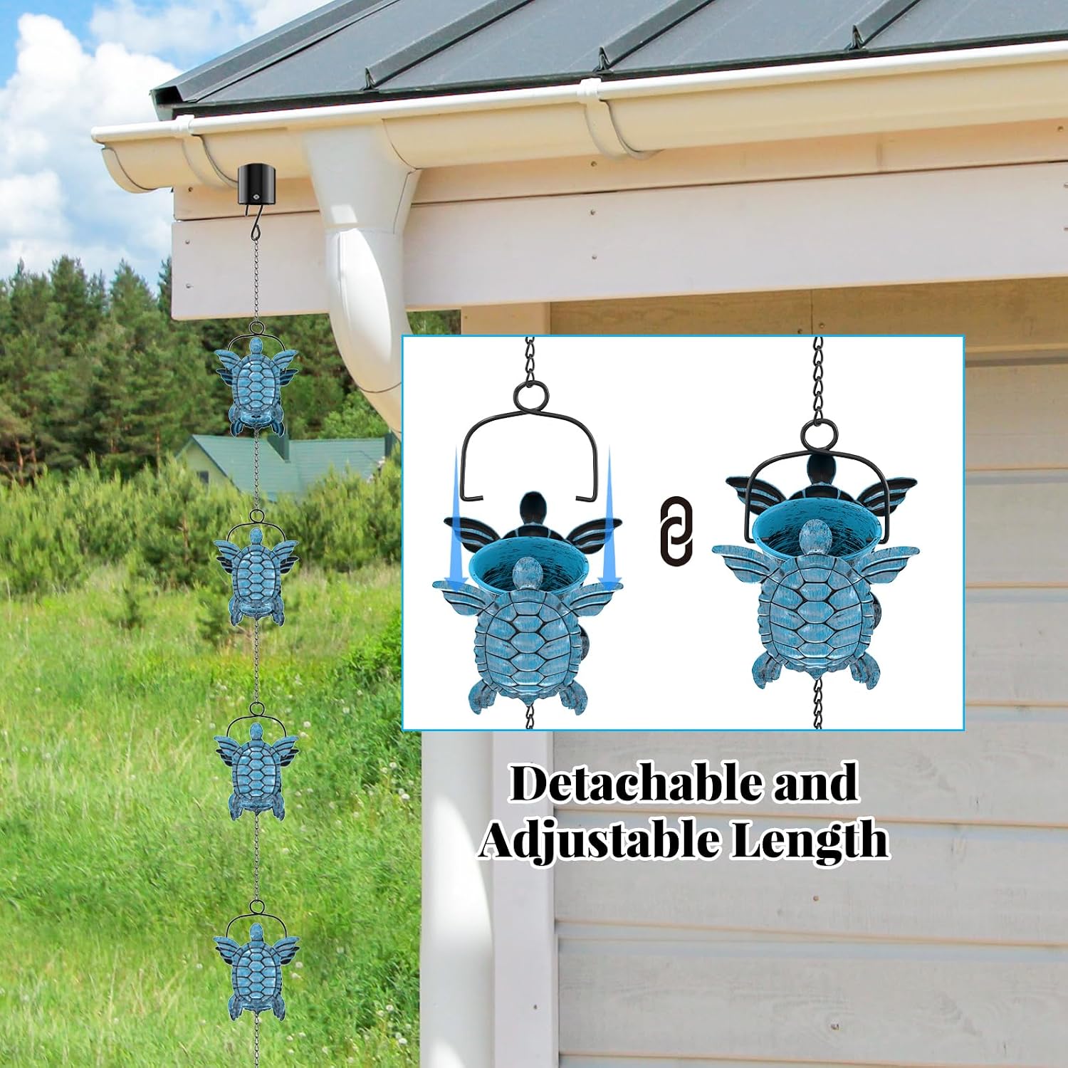 Thumbnail 4 de KHayRovies Regenwasserkette 320 cm đĄ