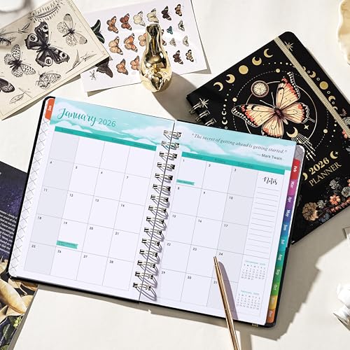 Thumbnail 8 de Butterfly 2026 Planner 6.4" x 8.5" ๐