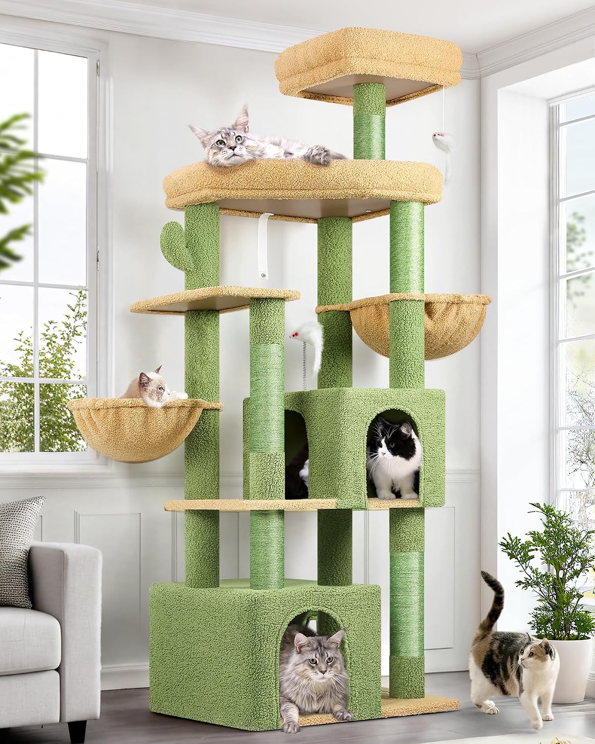 Detalle de Globlazer Cat Tree, 68-Inch