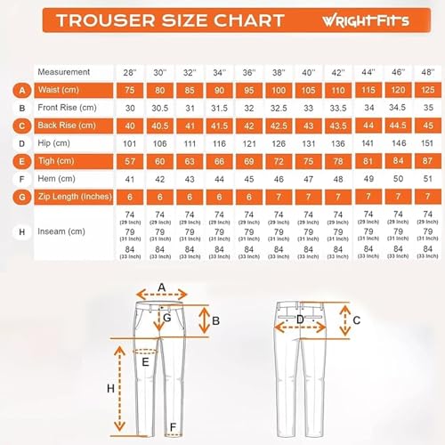 Detalle 2 de WrightFits Men Pro-11 Work Trousers Black – Heavy Duty Safety Cargo Pant