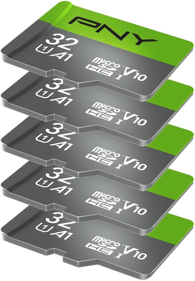 Detalle de PNY microSDHC memory card 32GB