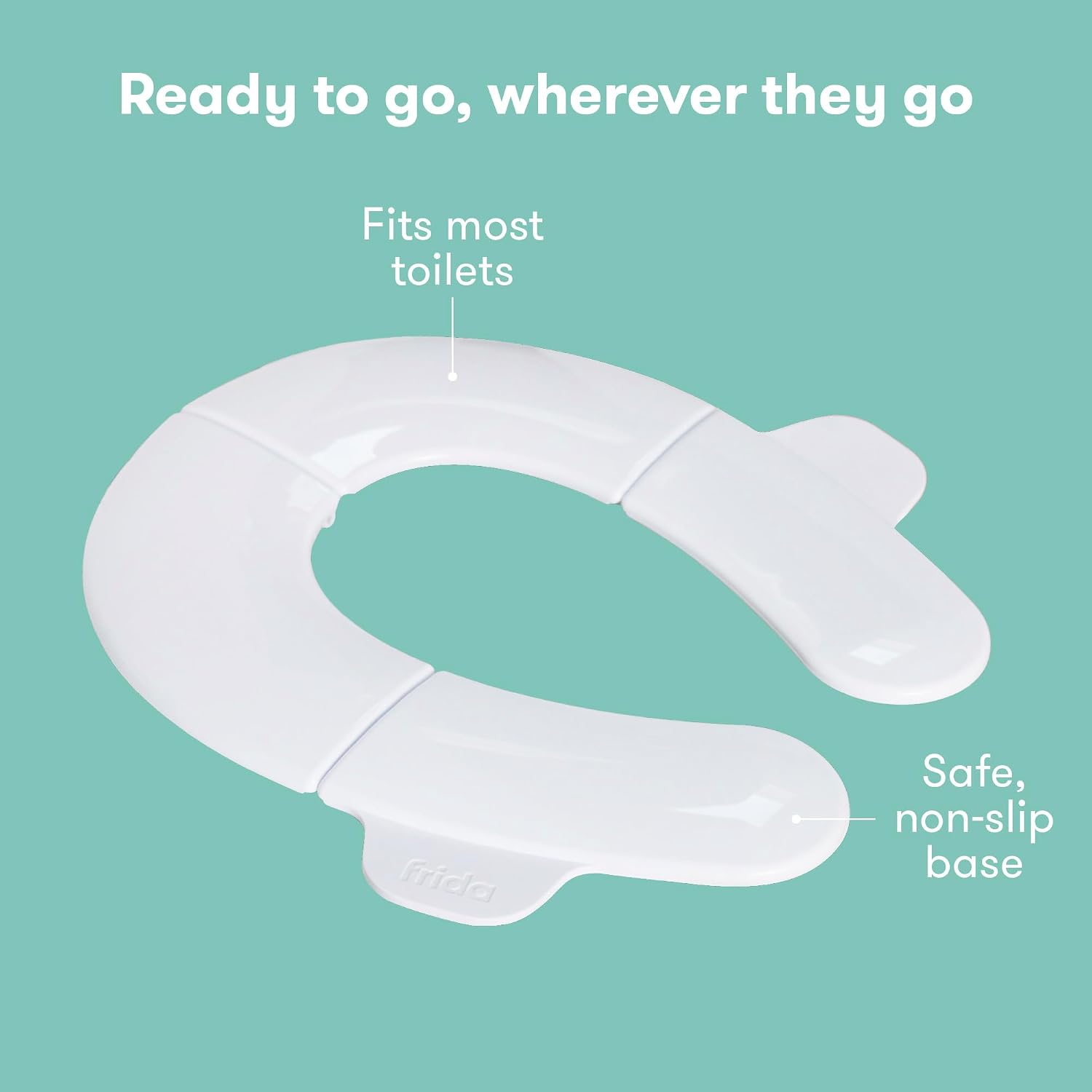 Thumbnail 3 de Frida Baby Fold-and-Go Portable Potty Seat: Compact, Travel-Friendly Boost for Toddler Potty Training