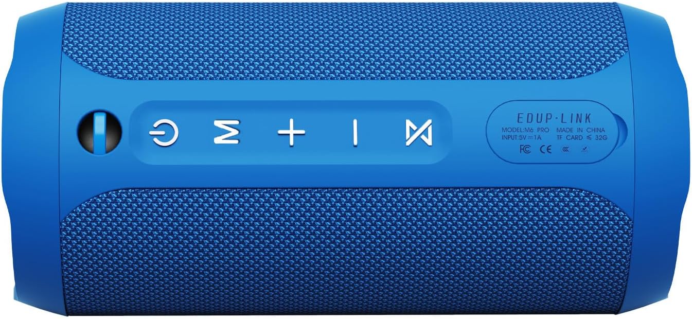 Thumbnail 2 de EDUPLINK Bluetooth Speaker: Portable Waterproof 20W Stereo with TWS and 20-Hour Playtime (Blue)