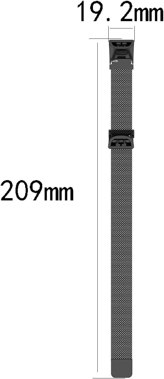 Thumbnail 3 de Panda Bobo Milanese stainless steel magnetic strap for Huawei Band 3/3 Pro/4 Pro