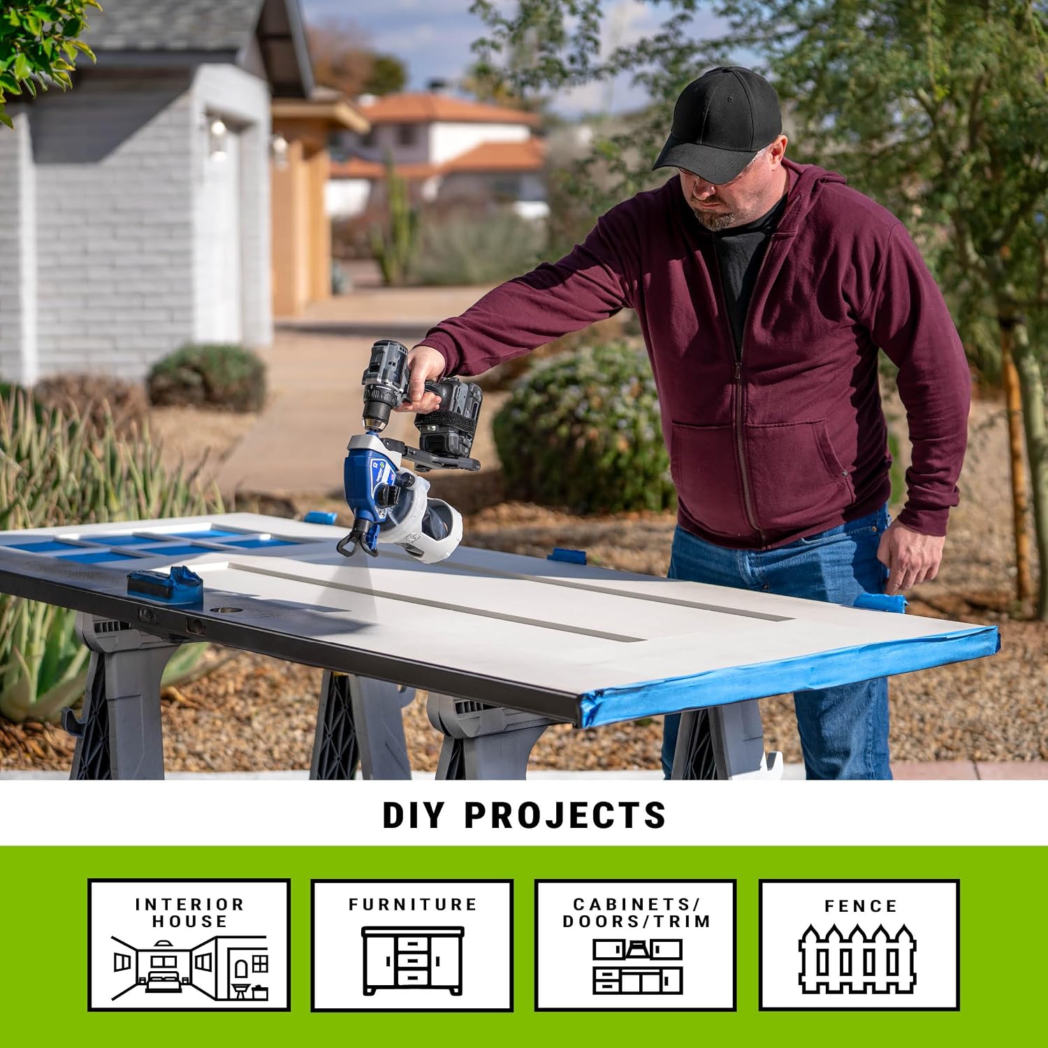 Thumbnail 3 de Magnum by Graco 26D361 TrueCoat 360 Cordless Connect: A Practical Drill-Spray Solution for Small Paint Projects