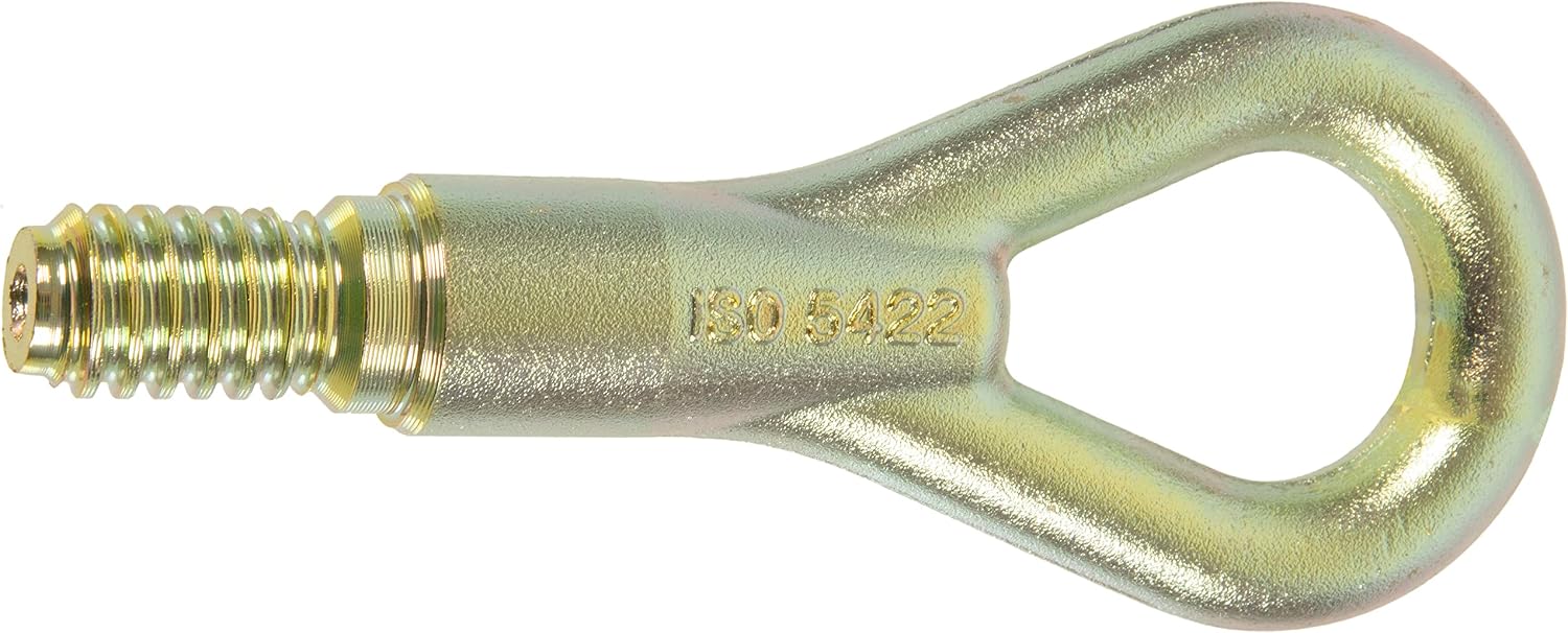 Detalle 1 de TarosTrade 246-0589-N-85140 Tow Hook in Alloy Steel, Powder-Coated