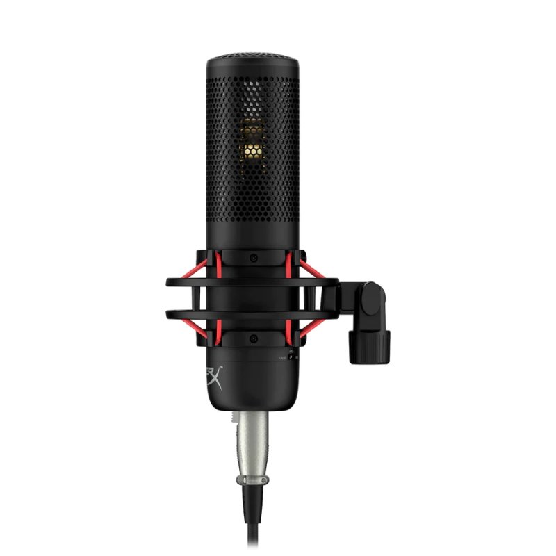 Detalle 2 de HyperX ProCast micrófono cardioide XLR de condensador 🎤