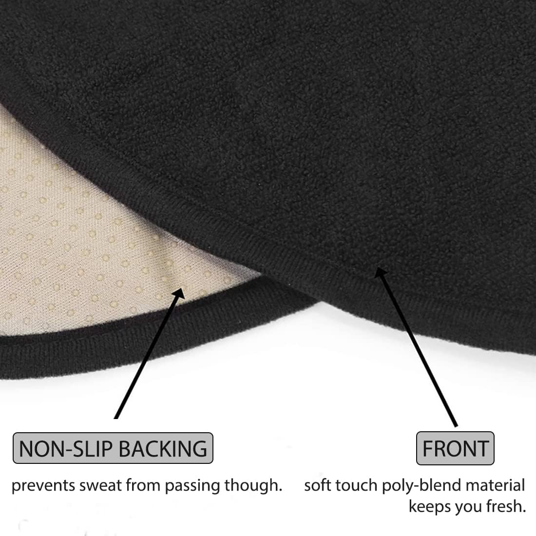 Thumbnail 1 de DECKALY Waterproof Car Seat Cover (Black) for Post-Workout Sweating, Universal Fit