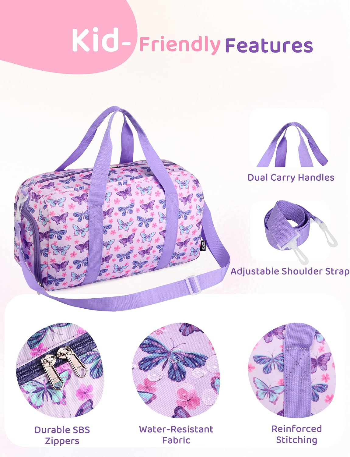 Detalle 2 de Kids’ Duffle Bag, 19 L