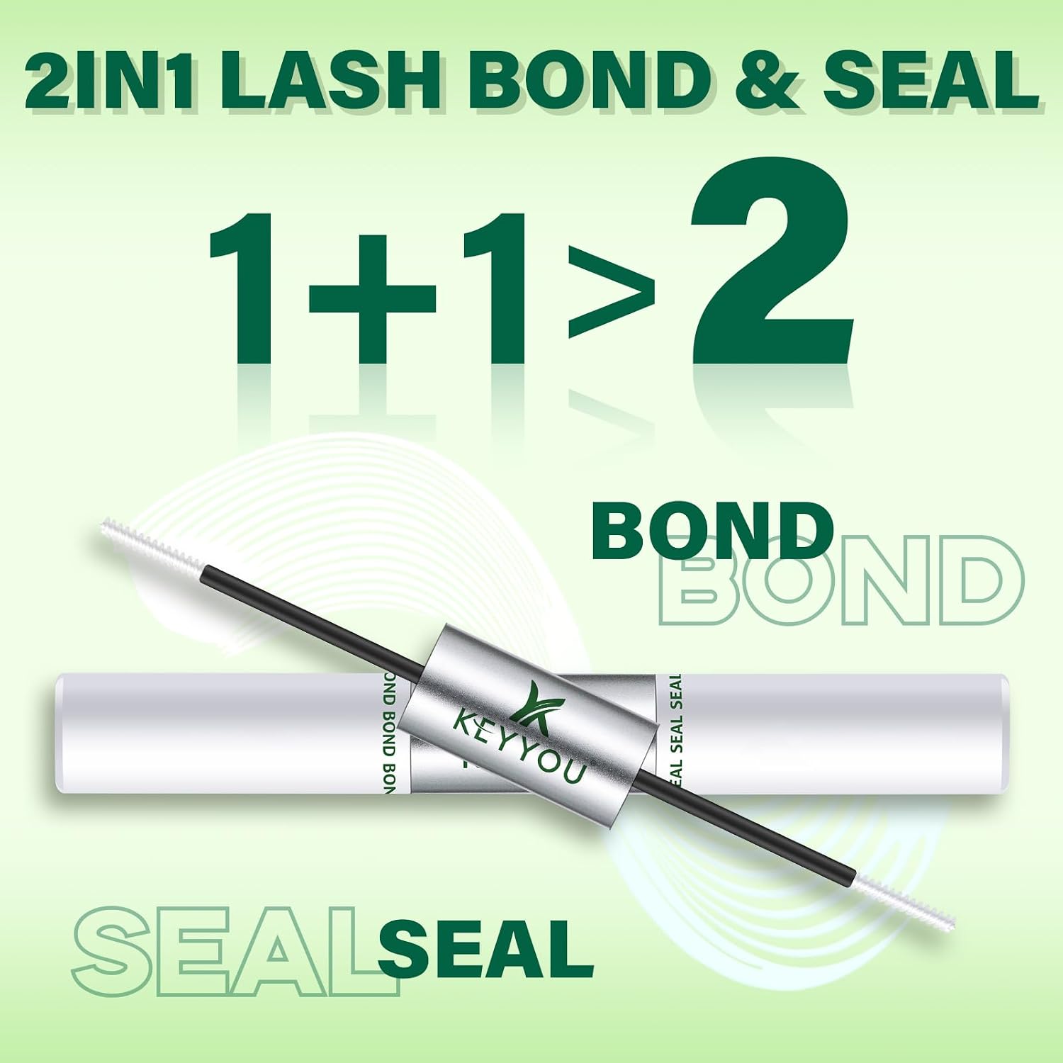 Detalle 1 de KEYYOU 10ml White Lash Bond and Seal for Waterproof Lash Clusters