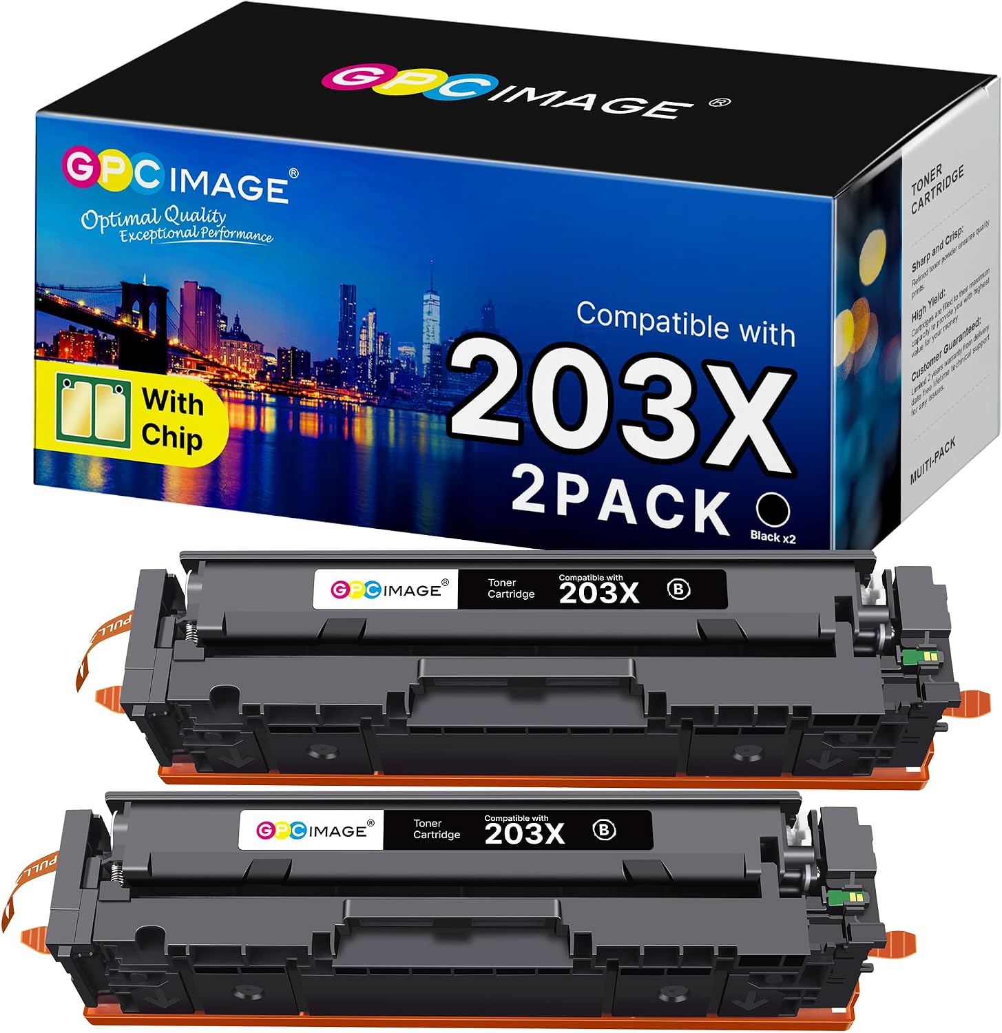 Imagen de GPC Image 203X Black Toner 2-Pack en OfertitasTOP