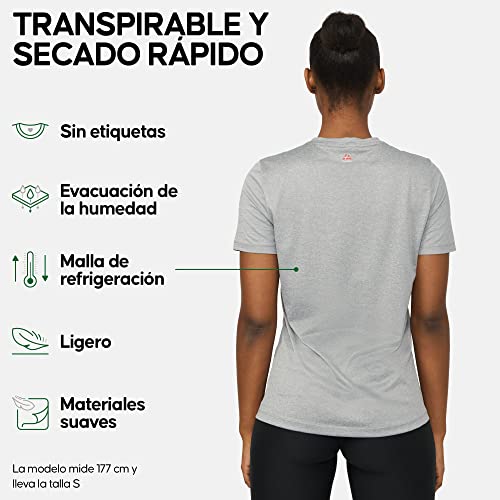 Detalle 2 de T-Shirt Danish Endurance femme, ultra respirant ⚙