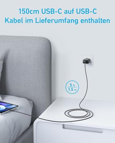 Thumbnail 2 de Anker 20W USB-C Ladegerät mit 2 Ports – kompakt, sicher, schnell