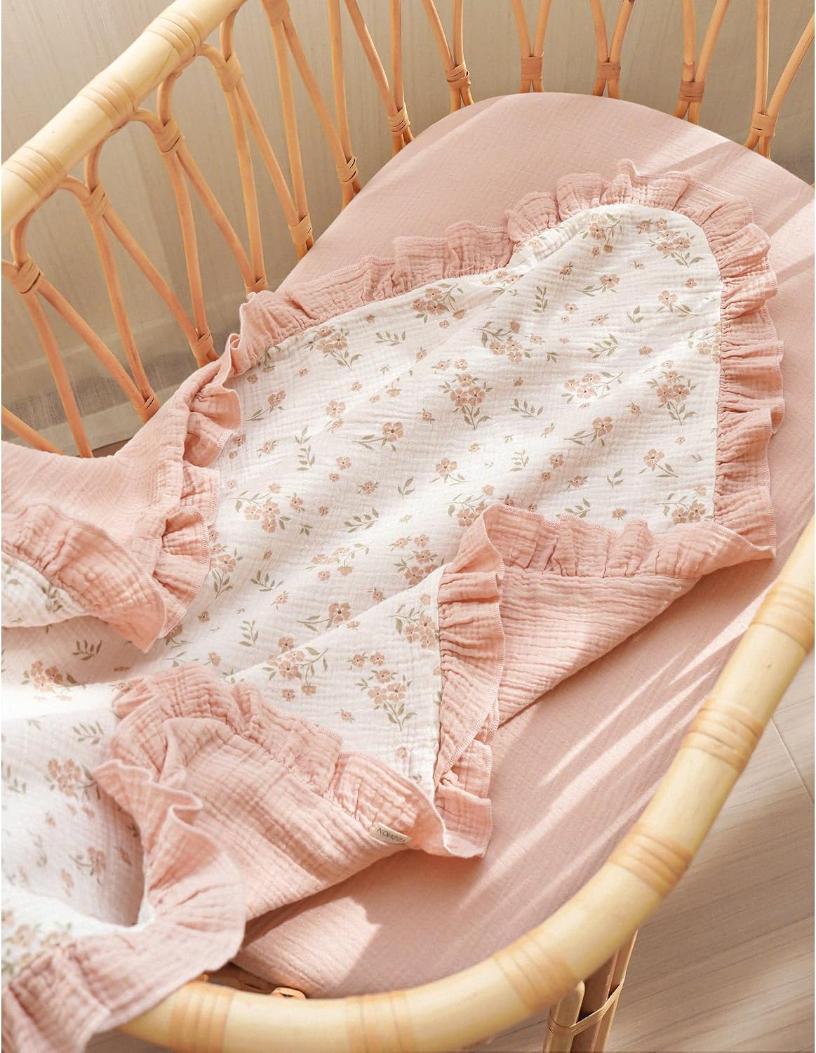 Thumbnail 3 de Konssy Muslin Baby Blanket, 43 x 39 in