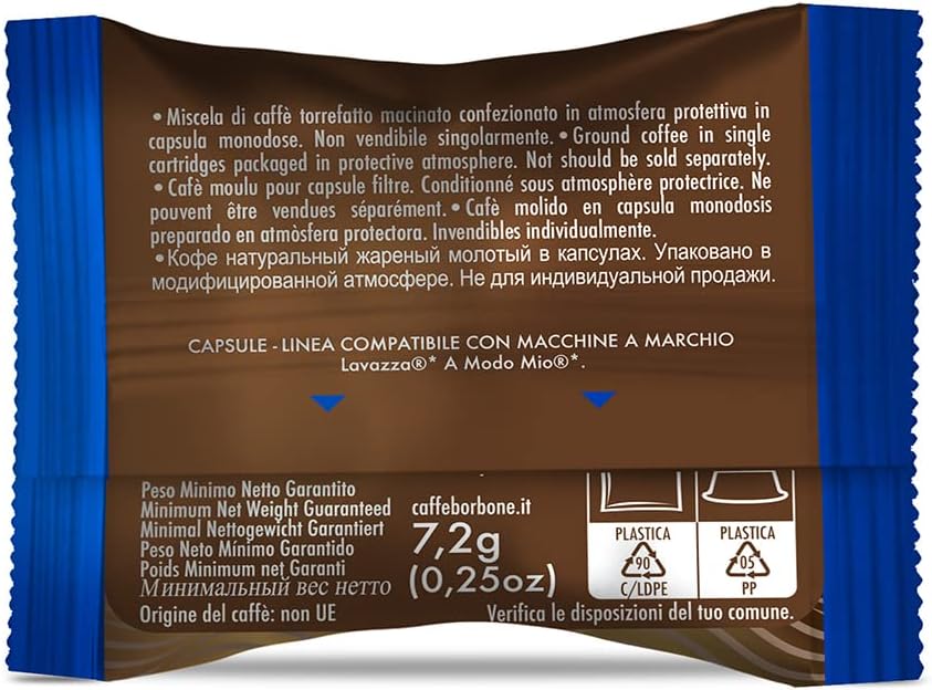 Thumbnail 2 de Caffè Borbone Don Carlo ☕ 50 Cápsulas Compatibles Lavazza A Modo Mio