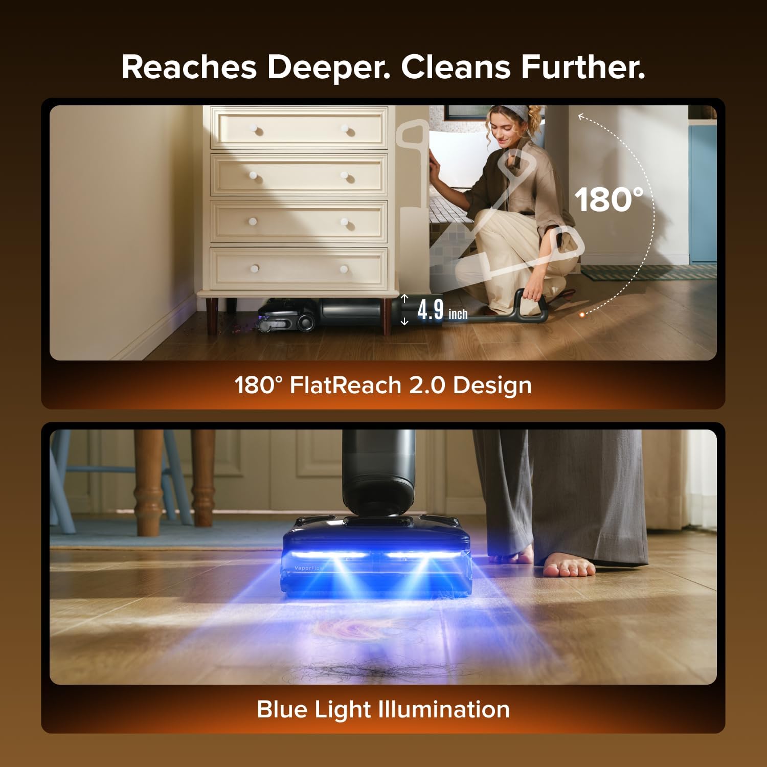 Thumbnail 5 de Roborock Steam Wet-Dry Vacuum Mop, 25,000 Pa Suction