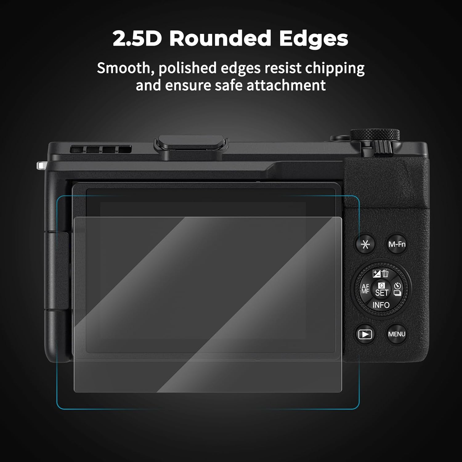 Detalle de SMALLRIG 3 Pack Screen Protector for Canon PowerShot V1 / G7X III