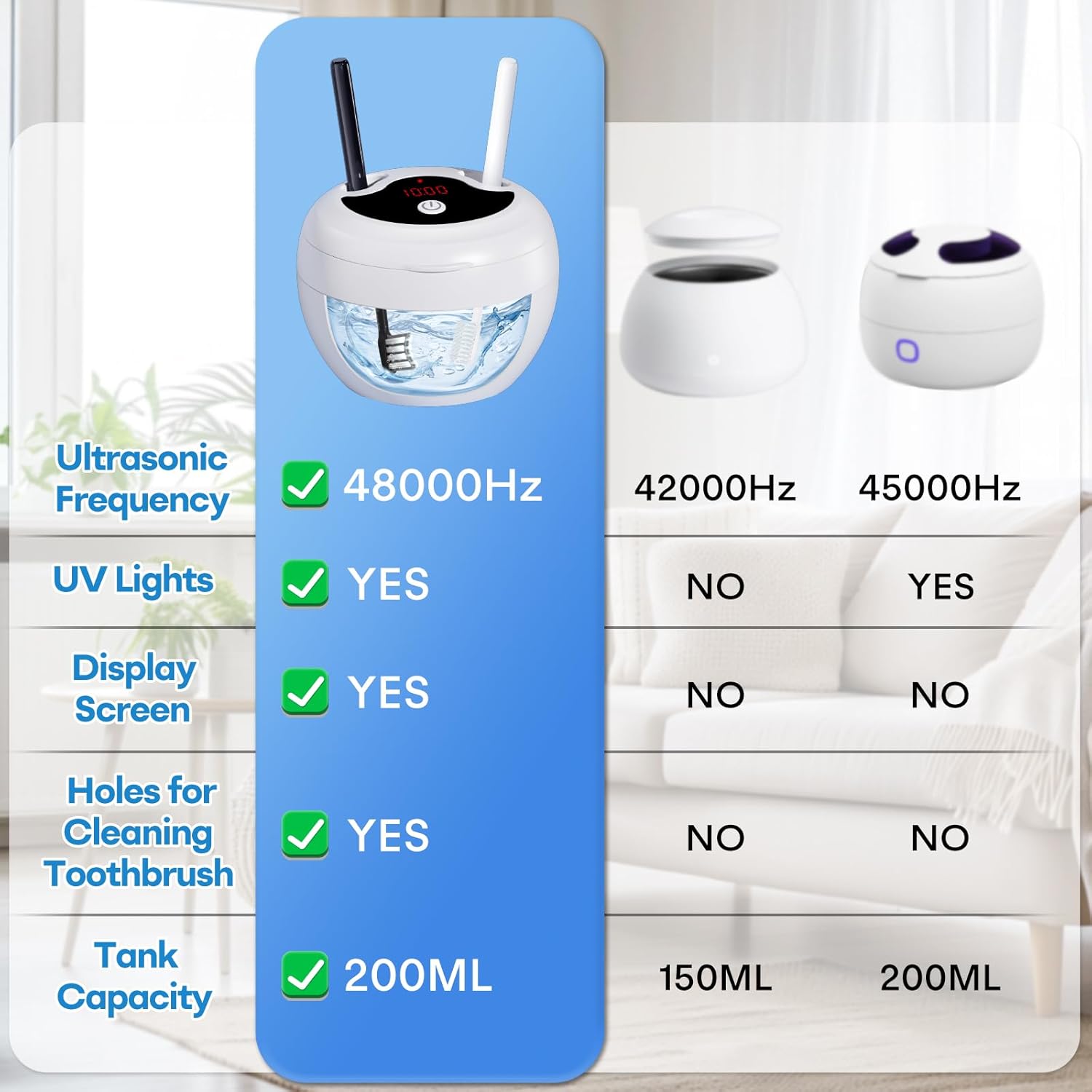 Thumbnail 4 de MUAYSY Upgraded Ultrasonic Retainer Cleaner 200ML
