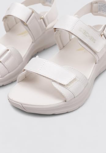 Detalle 2 de Skechers ARCH FIT 2.0 Sandalia para Mujer - White