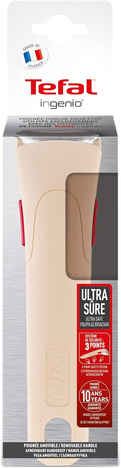 Detalle de Tefal Ingenio L9863402 removable handle, three-point safety, 10 kg support