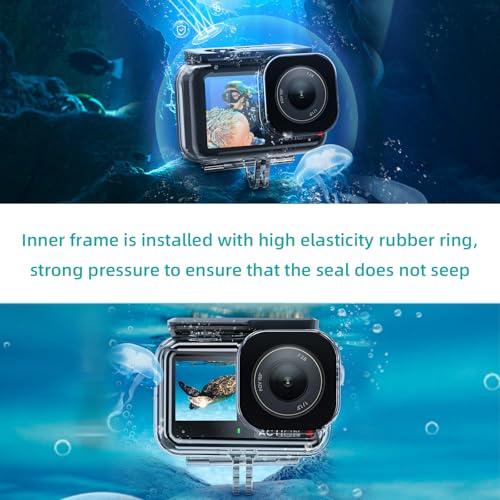 Thumbnail 5 de AuyKoo Funda impermeable 45 m para DJI Action
