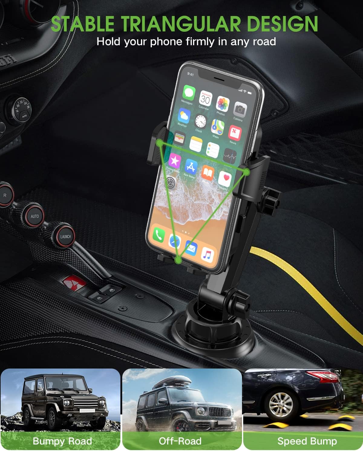 Detalle 2 de EOCAHO 2025 Cup Phone Holder for Car