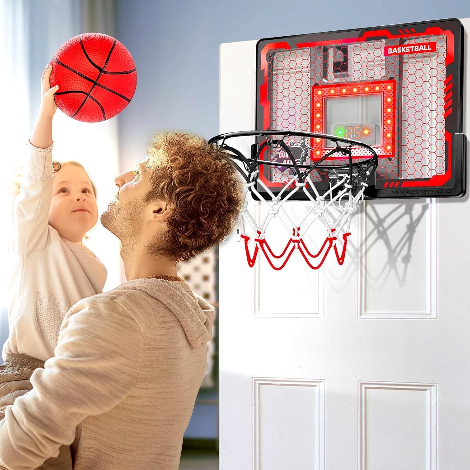 Thumbnail 5 de Indoor Basketball Hoop Pro 4-Ball Set